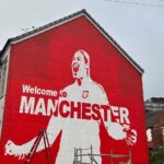 New Mary Earps mural Manchester Old Trafford