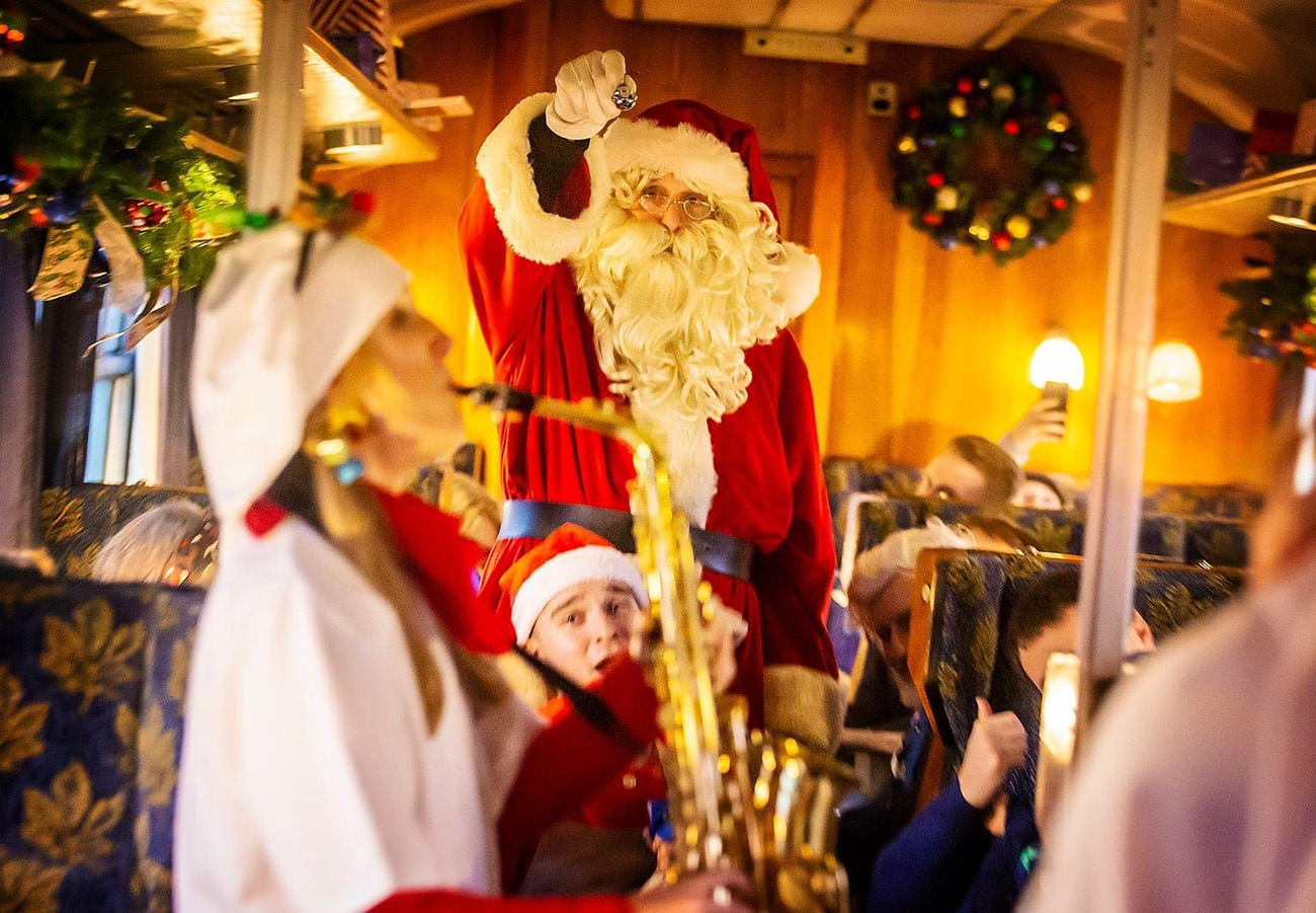 You can ride The Polar Express train up north this Christmas