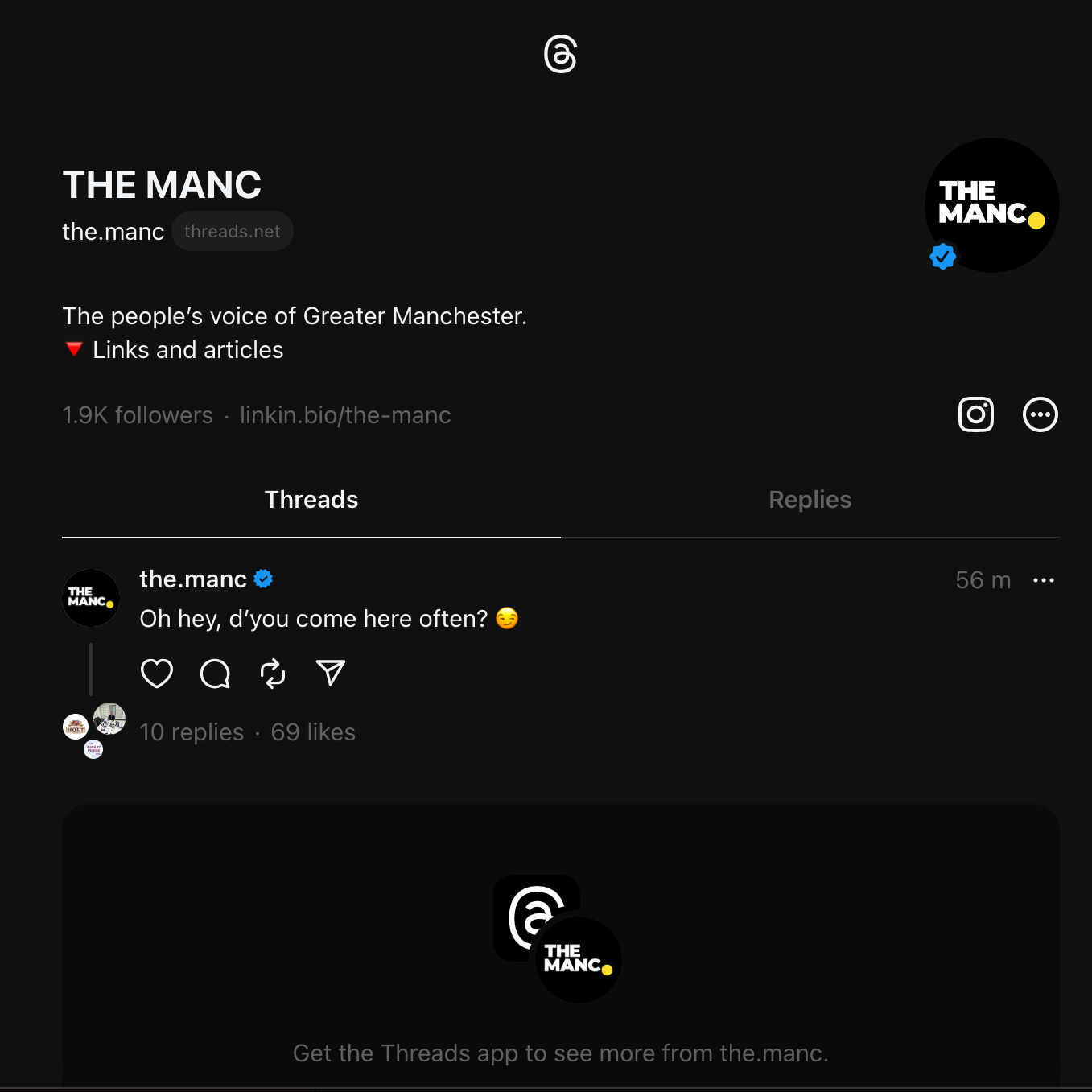 The Manc Threads users