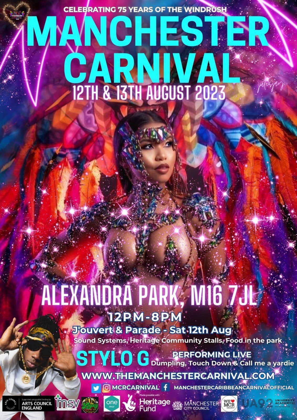 Manchester Caribbean Carnival 2023: Parade route, line-up, road