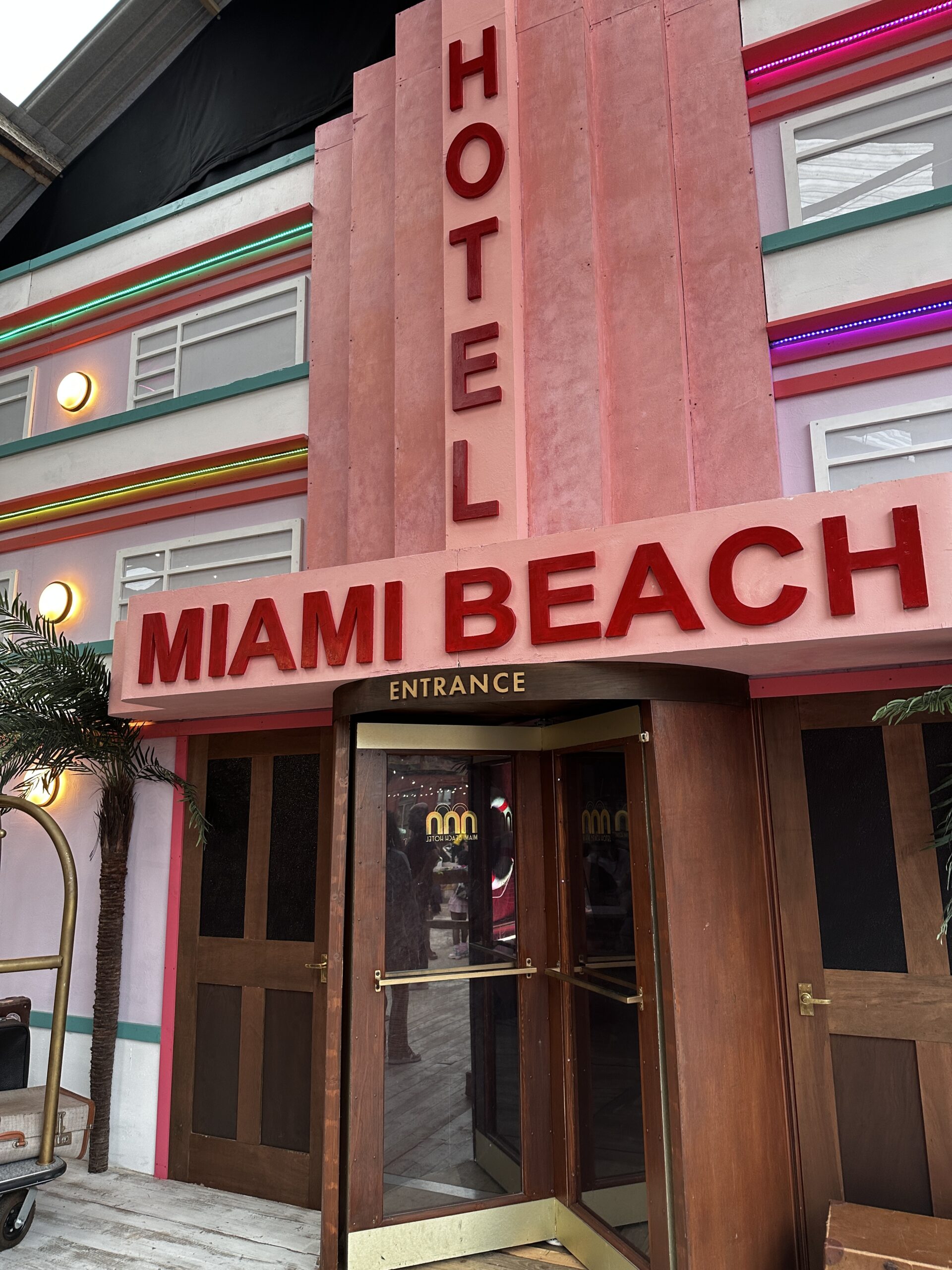 Backyard CInema has built a Miami Beach-inspired hotel in Manchester