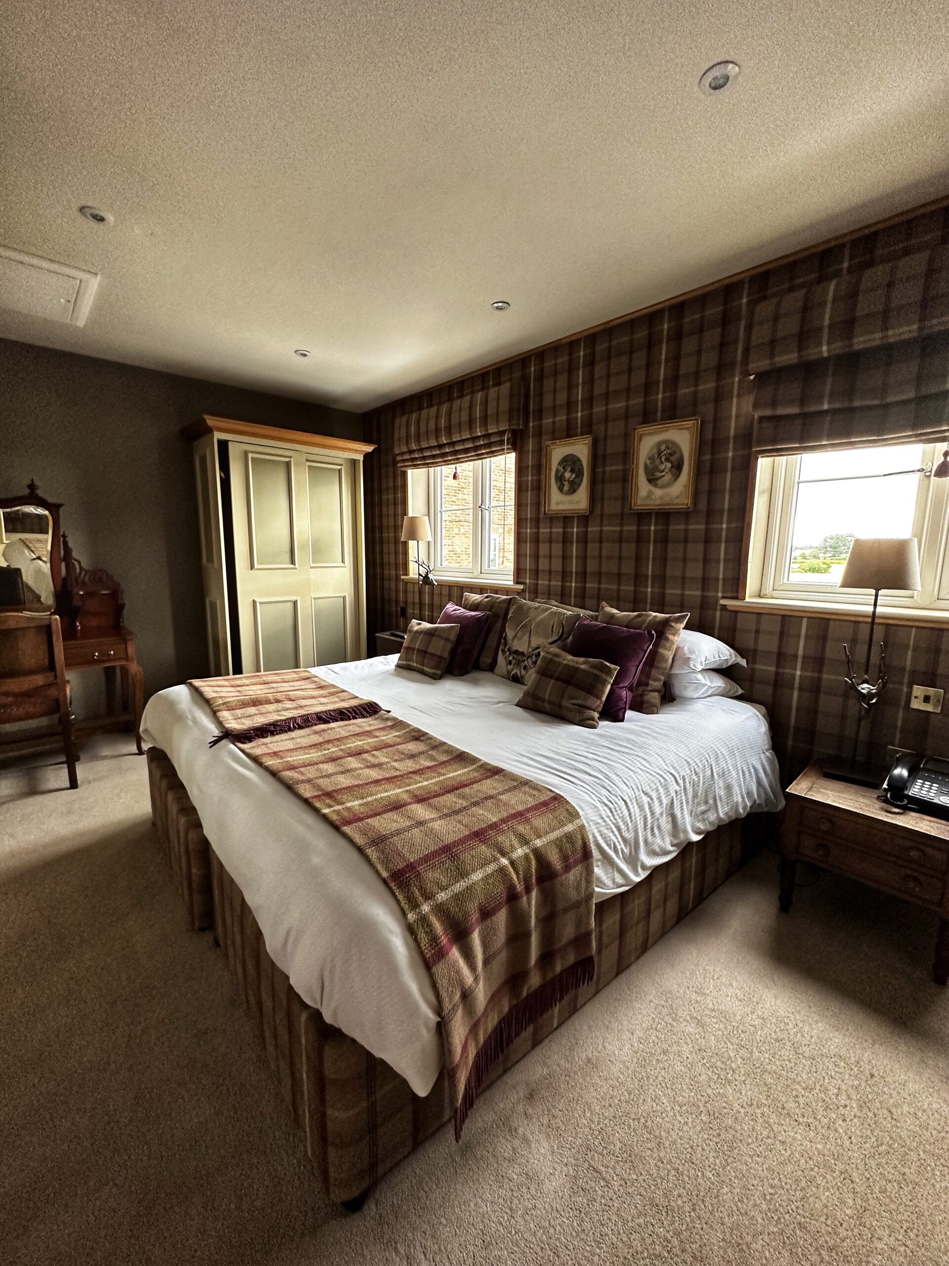 Rooms at Ye Olde Bell spa hotel