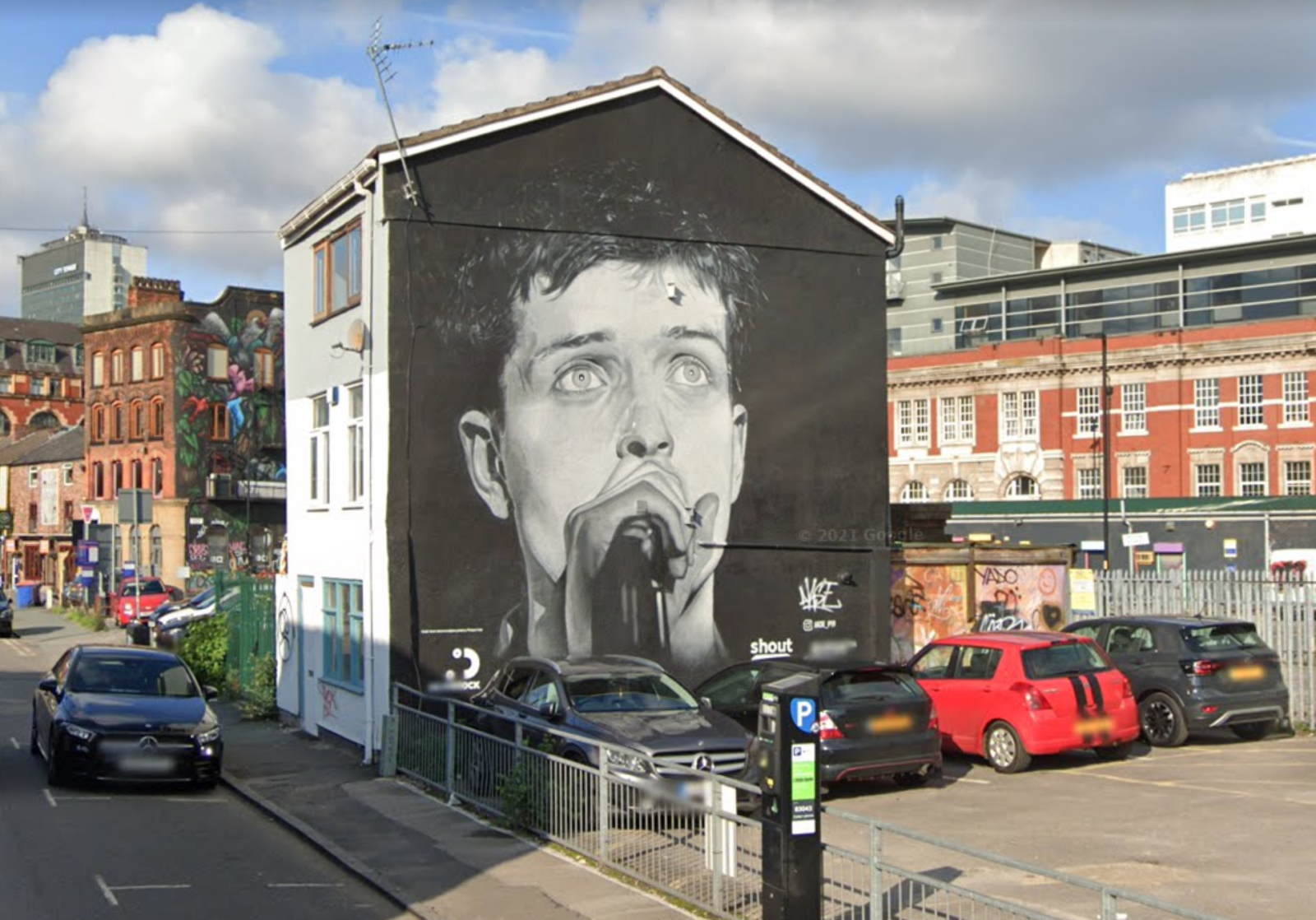 ian curtis mural