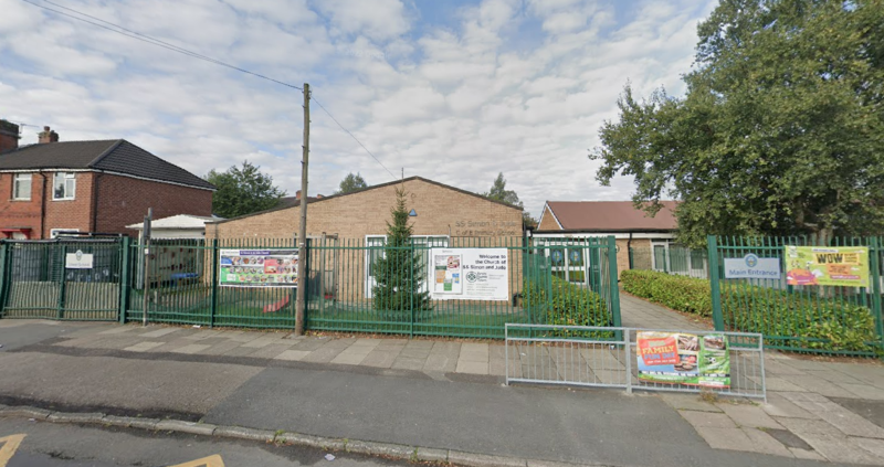 Dramatic photos show fire ripping through Bolton primary school ahead ...