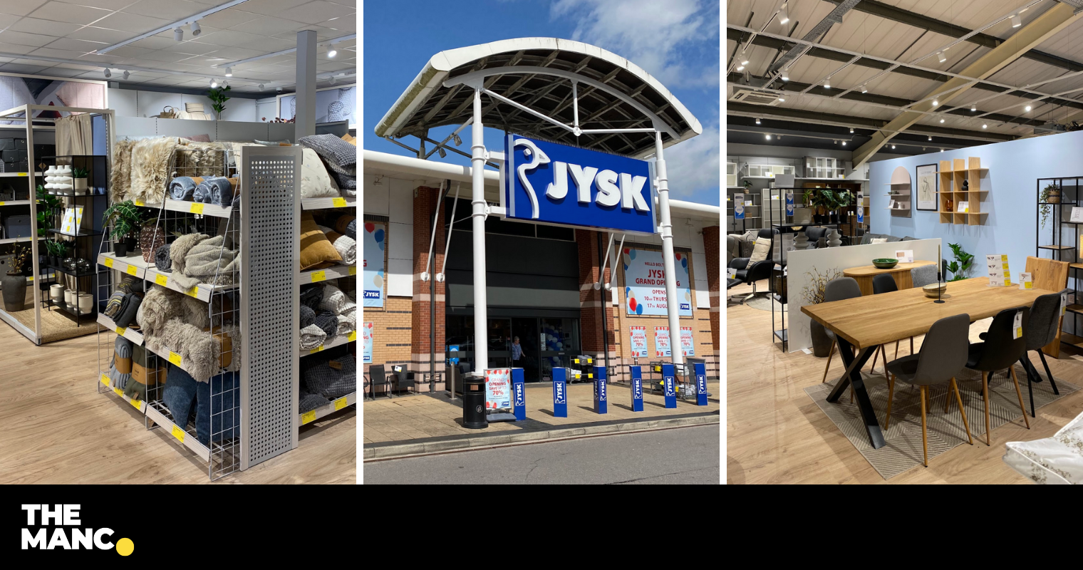Inside the UK's biggest JYSK store in Bolton with two floors of