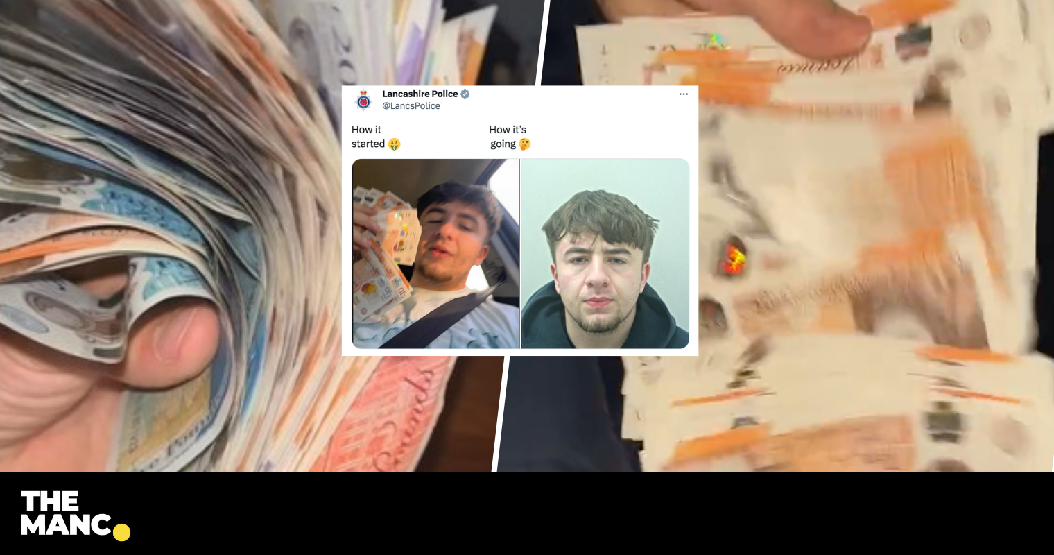Police roast criminal online... by turning him into a meme