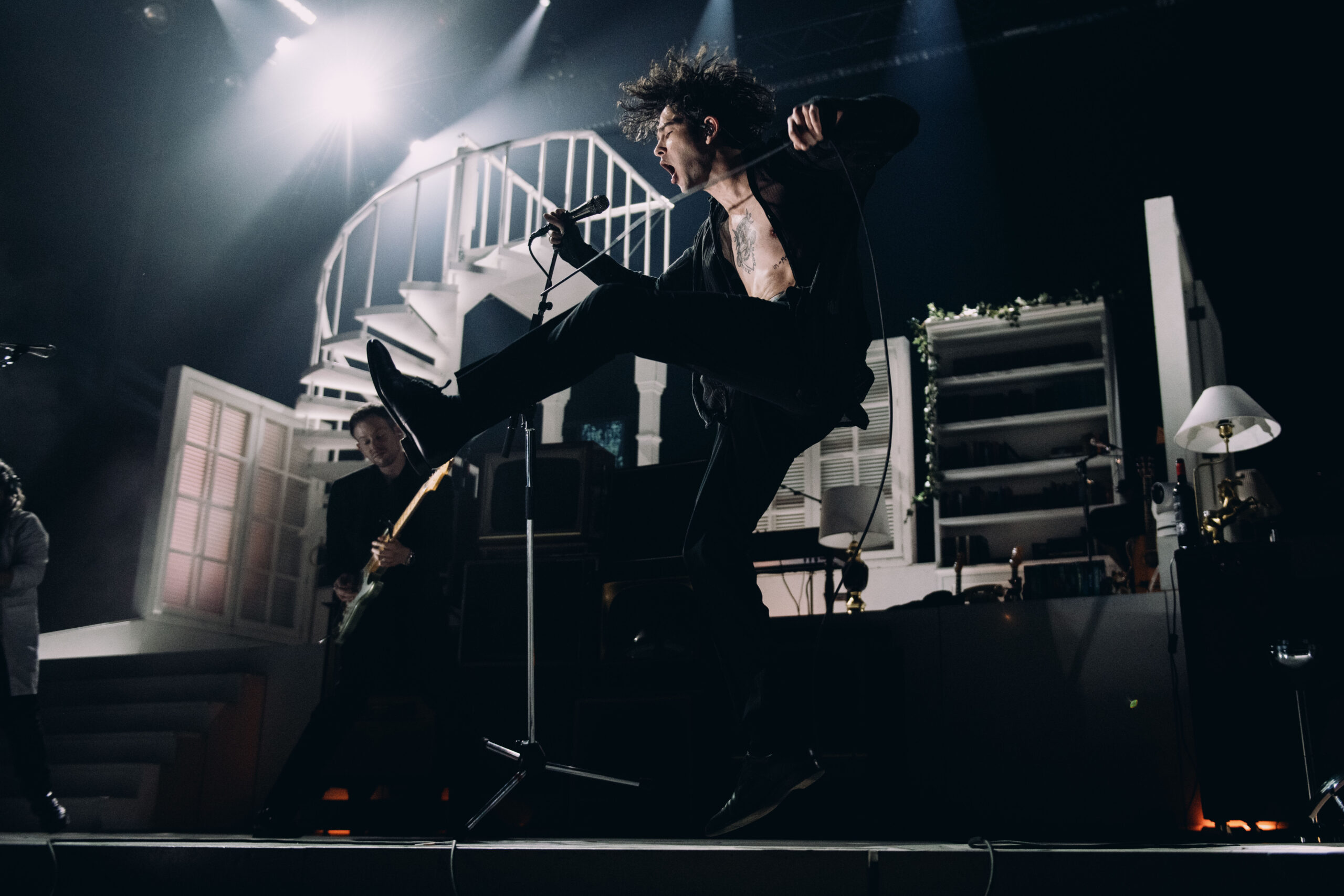 Matty Healy of The 1975 - the group have announced new 2024 tour dates including Manchester