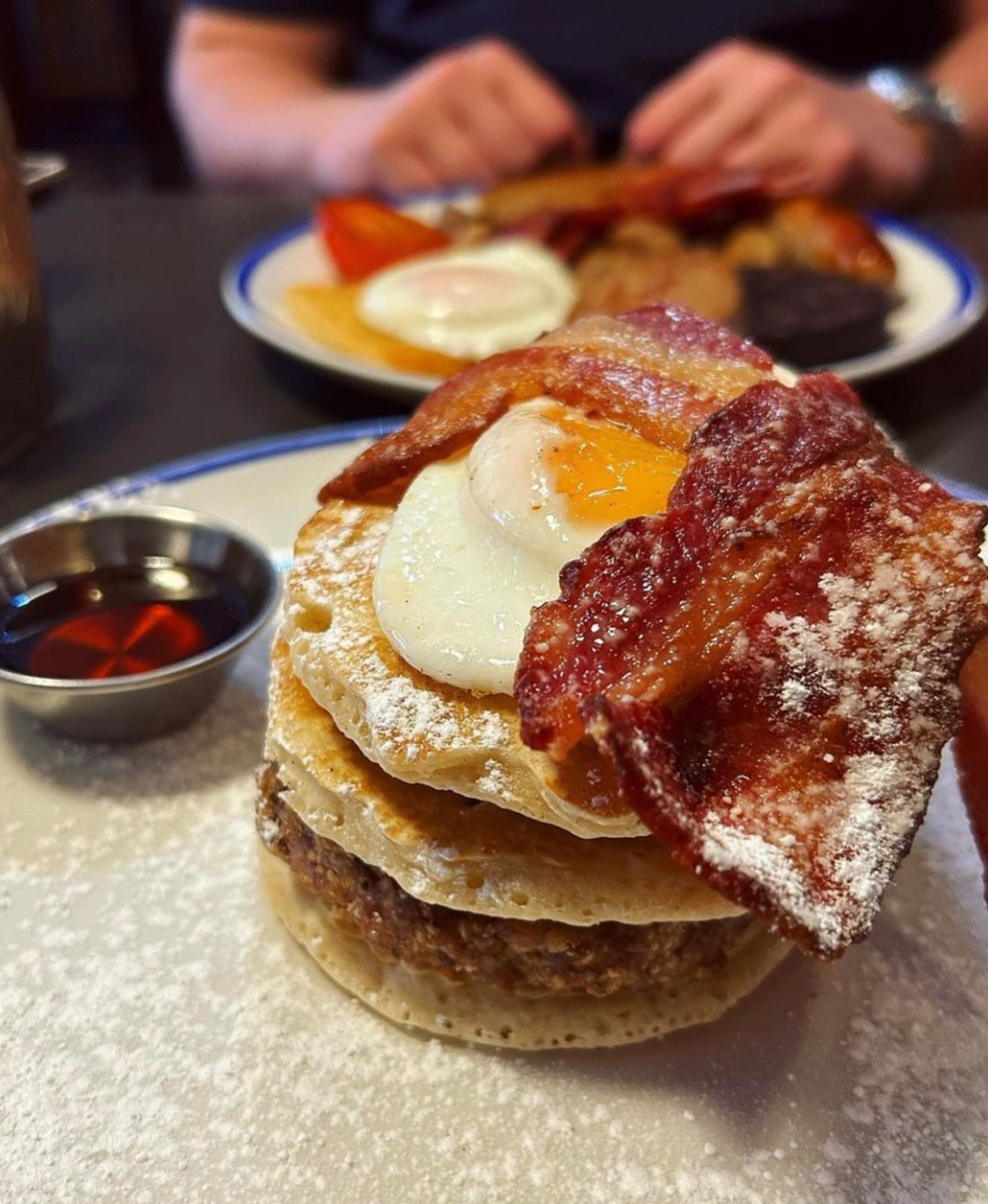 where does does American pancakes in Manchester?