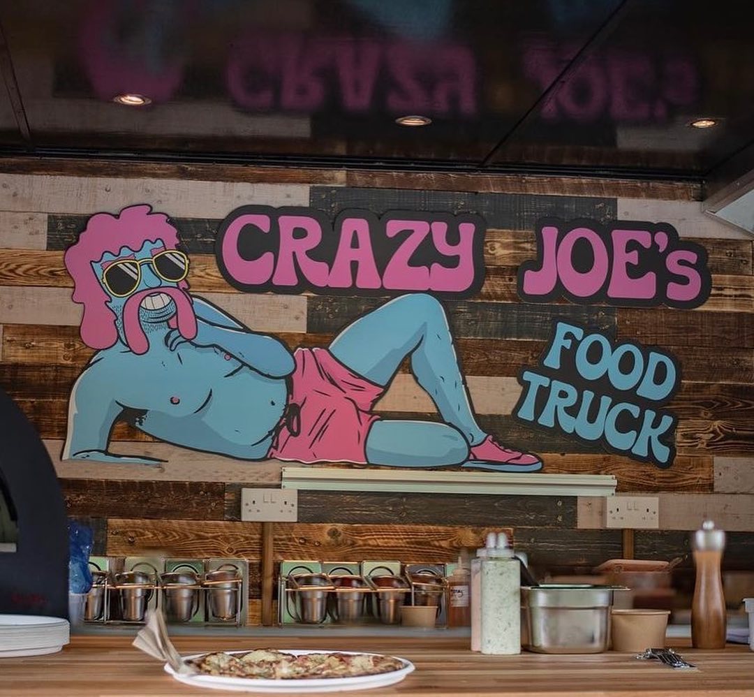 Crazy Joe's - a pizza truck with more than a passing resemblance to Crazy Pedro's. Credit: Instagram