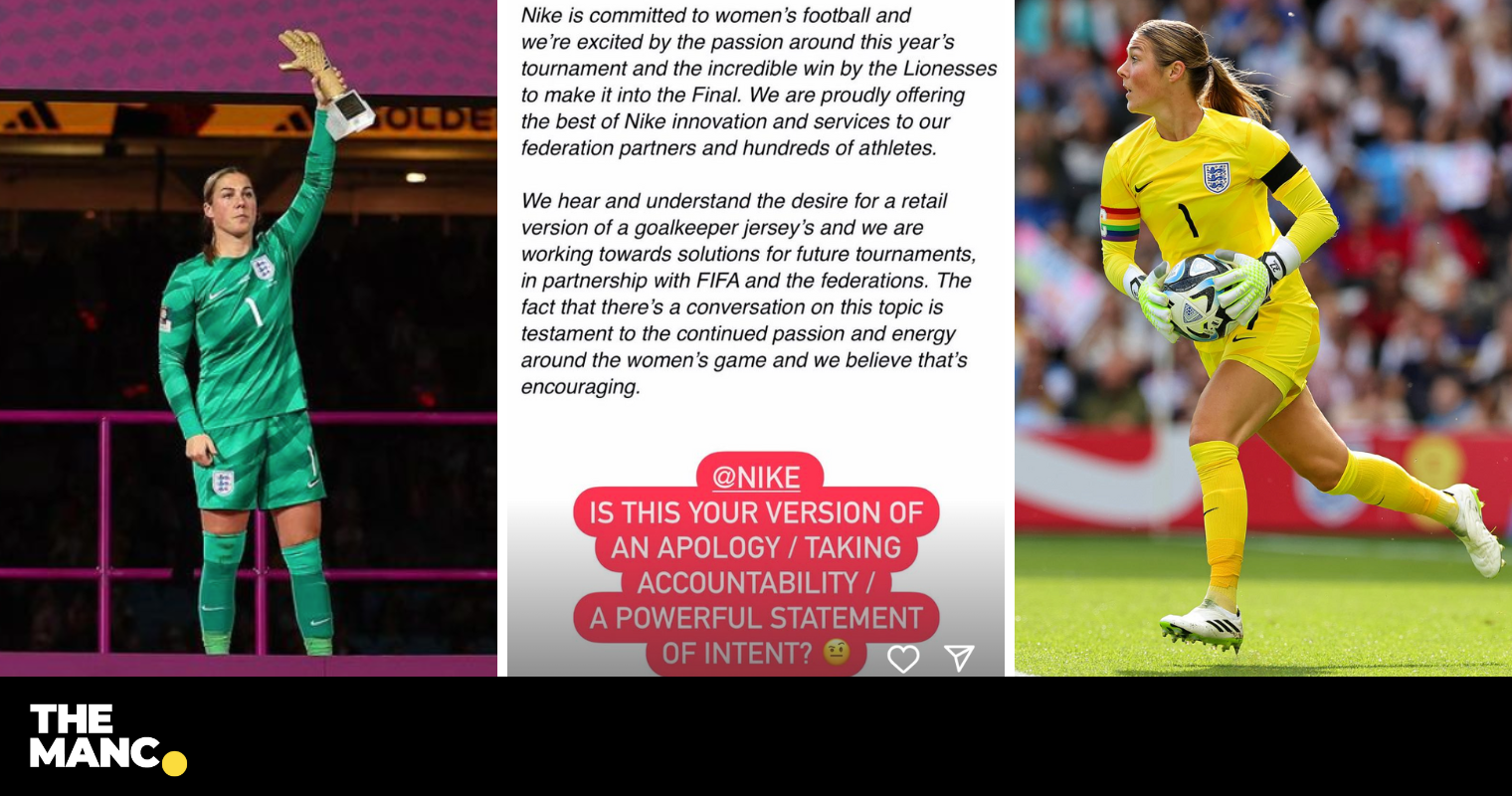 Nike issue statement on goalkeeper kit controversy after Mary