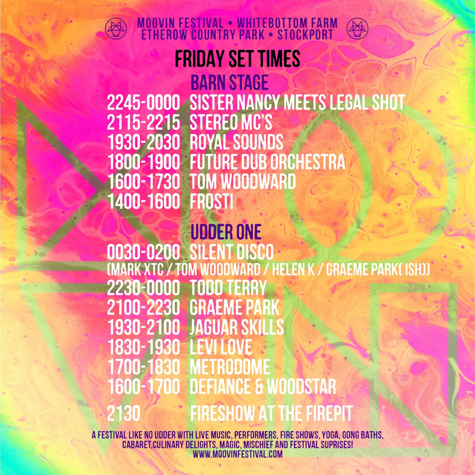 Moovin Festival 2023 - line-up, tickets, stage times, and travel