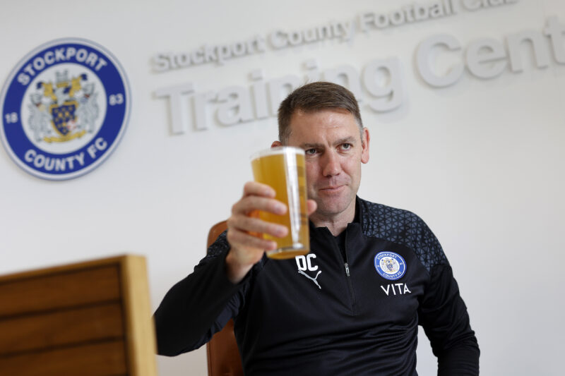 New Stockport County beer inspired by manager Dave Challinor