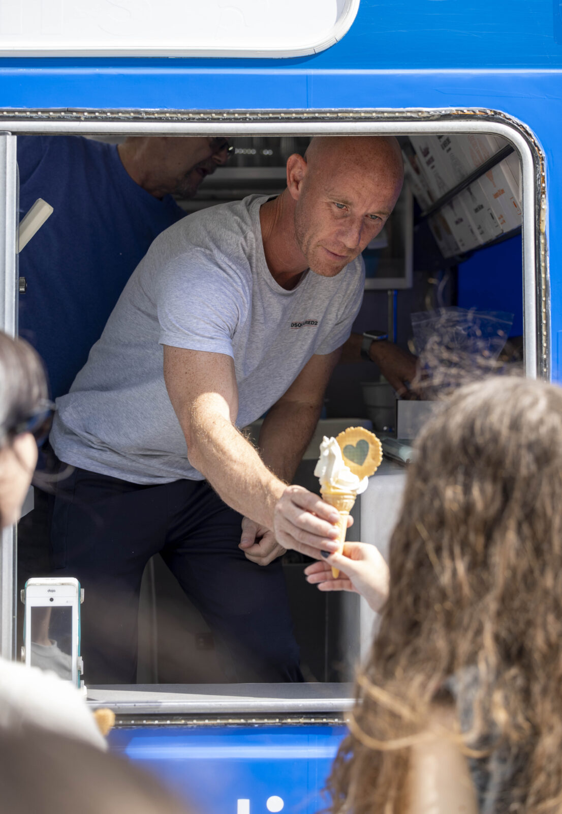 Nicky Butt free holidays ice cream Salford Quays