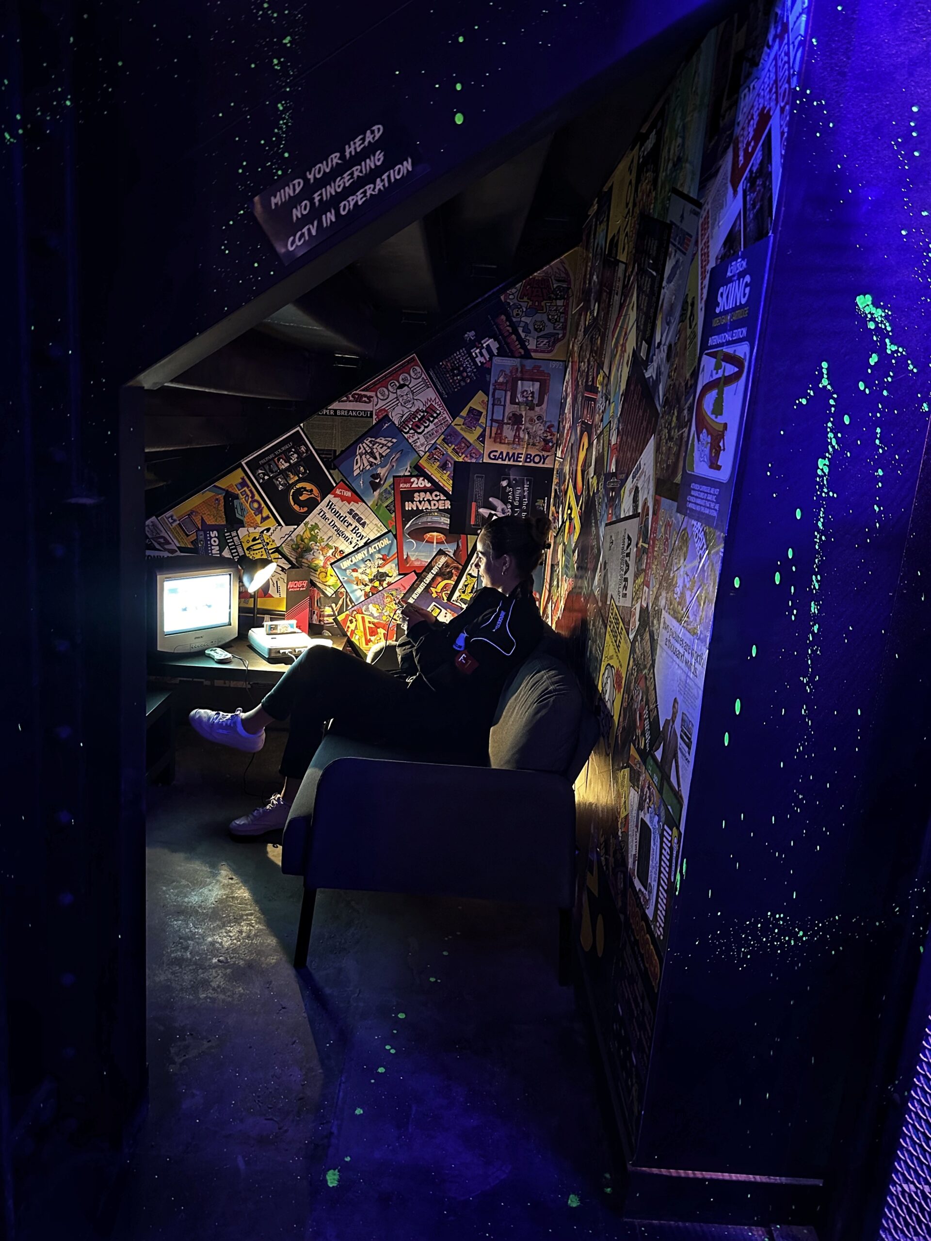 A hidden gaming cubby at NQ64's new site in Manchester. Credit: The Manc Group