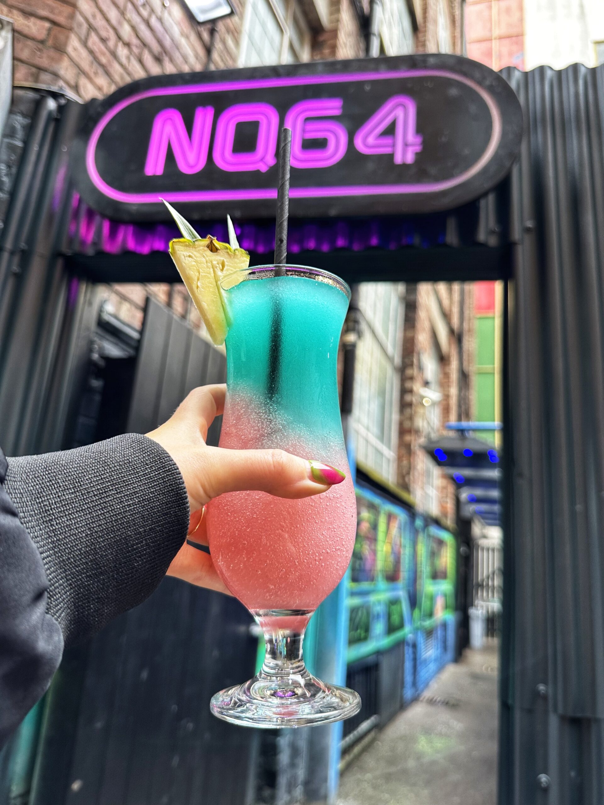 Supersized cocktails on the new NQ64 terrace.