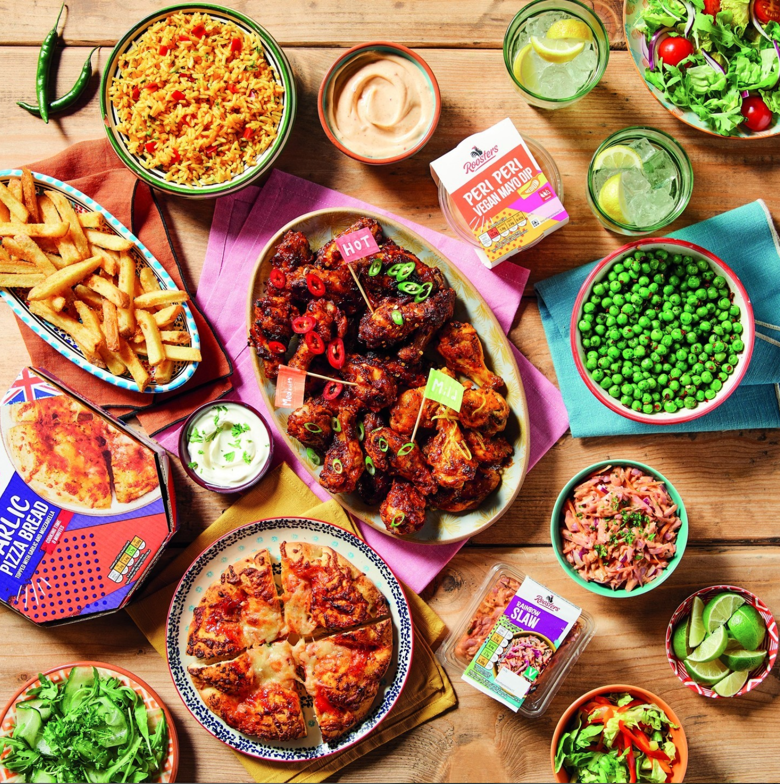 Aldi launches 'cheeky' peri-peri chicken range to rival Nando's