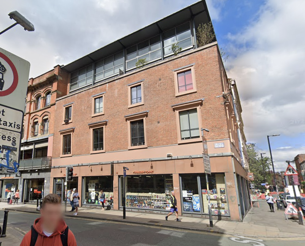 Forbidden Planet in the Northern Quarter, Manchester