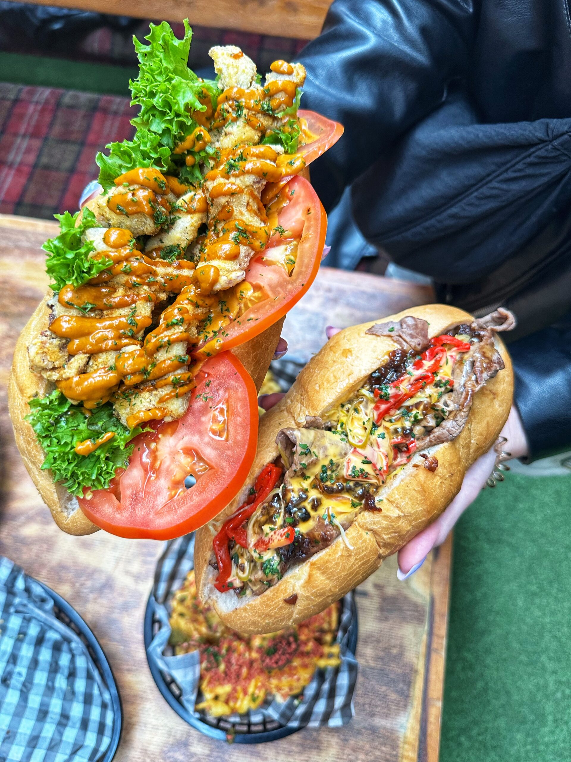 Sandwiches at House of Hoagie in the Northern Quarter, Manchester