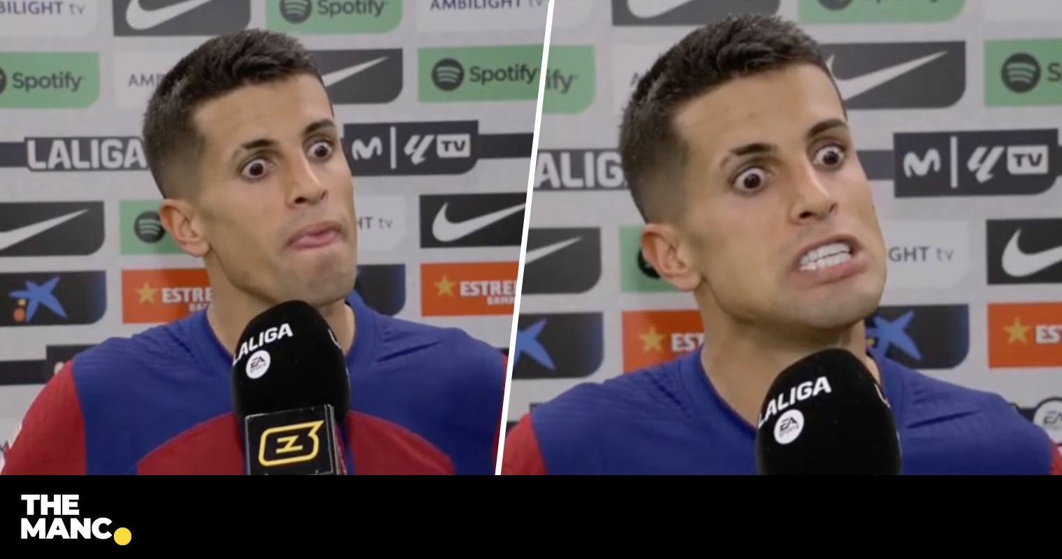 Manchester City loanee João Cancelo looks 'possessed' in viral post ...