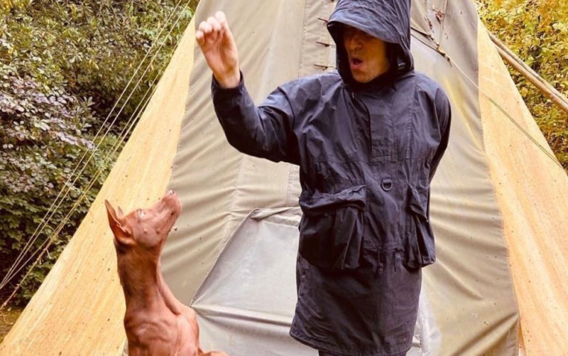 Liam Gallagher adopts stray dog in Thailand