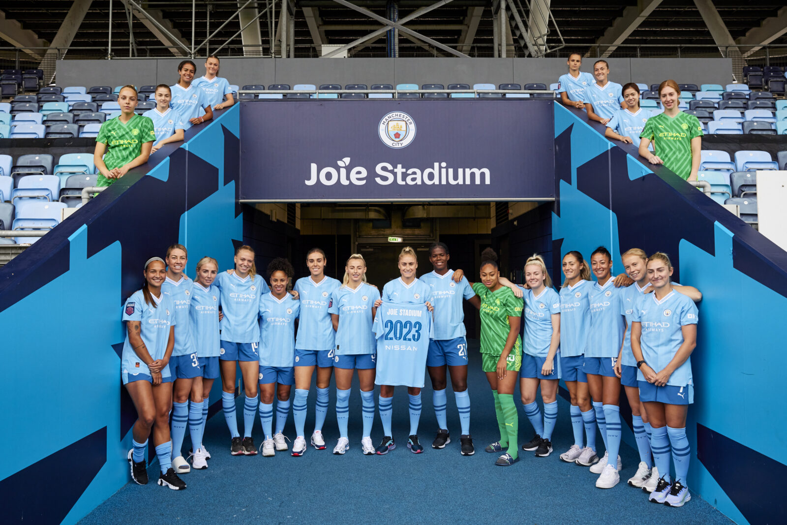 Manchester City Women team naming rights feat - Coliseum