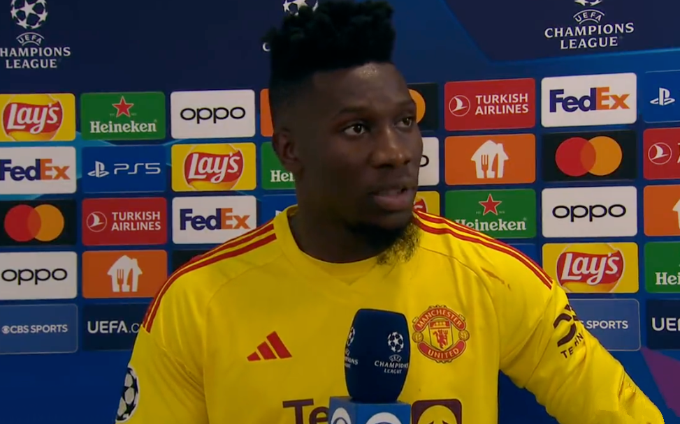 Andre Onana takes the blame for United loss to Bayern