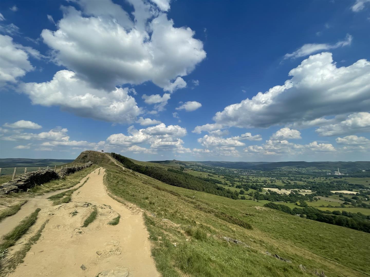 Parts of the land for sale in the Peak District. Credit: Bagshaws