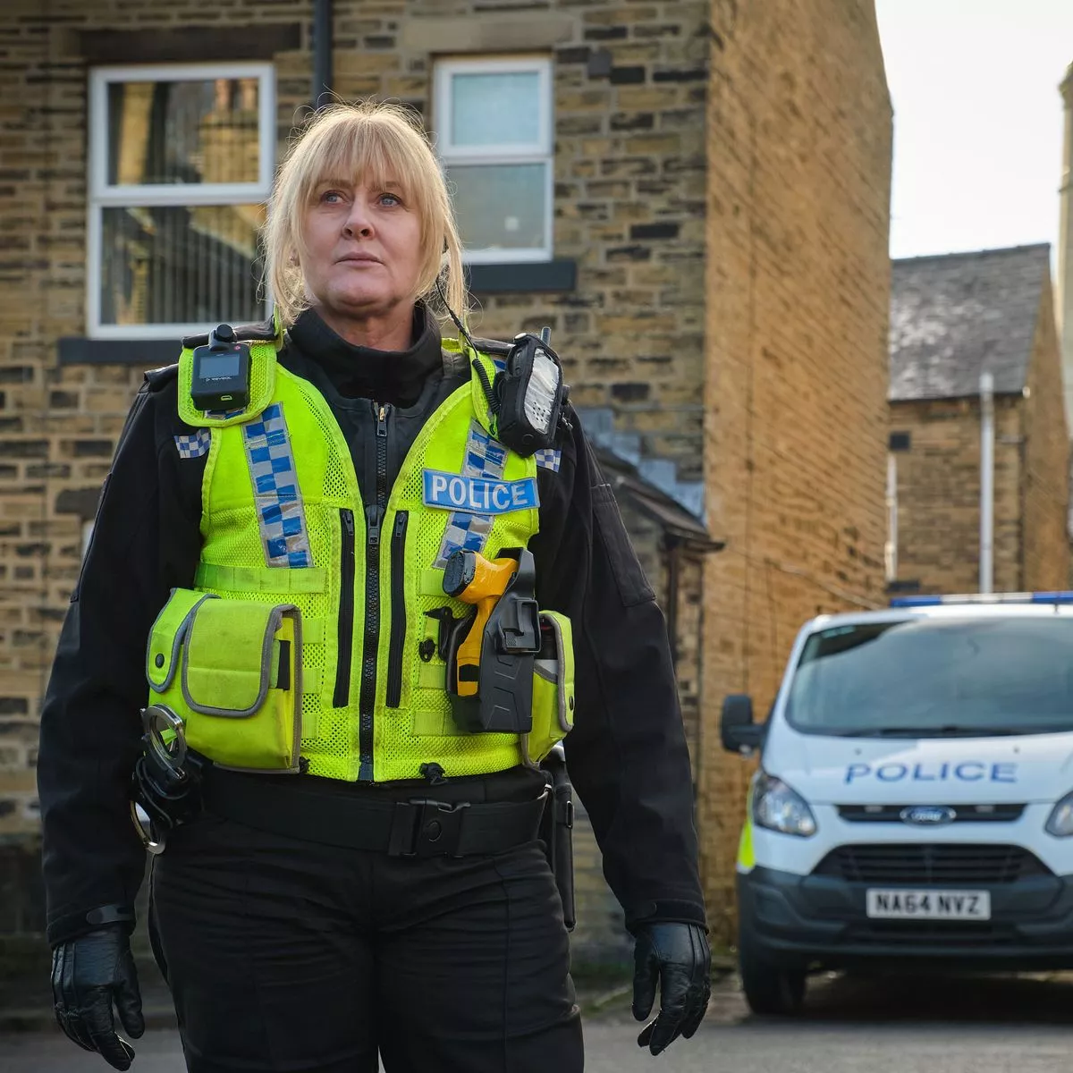 Sarah Lancashire in Happy Valley as fans are stunned by her 'real accent' at the NTAs