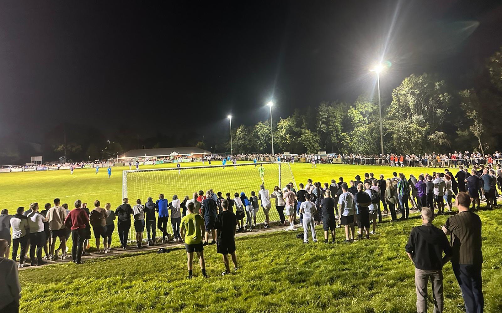 Wythenshaw FC record biggest ever attendance