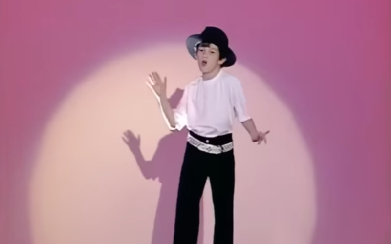 young Matty Healy dancing to Michael Jackson to Michael Jackson on TV This Is Your Life