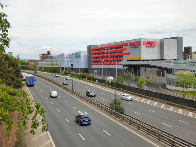 Redrock in Stockport, which won the Carbuncle Cup prize for UK's ugliest building in 2018. Credit: Geograph