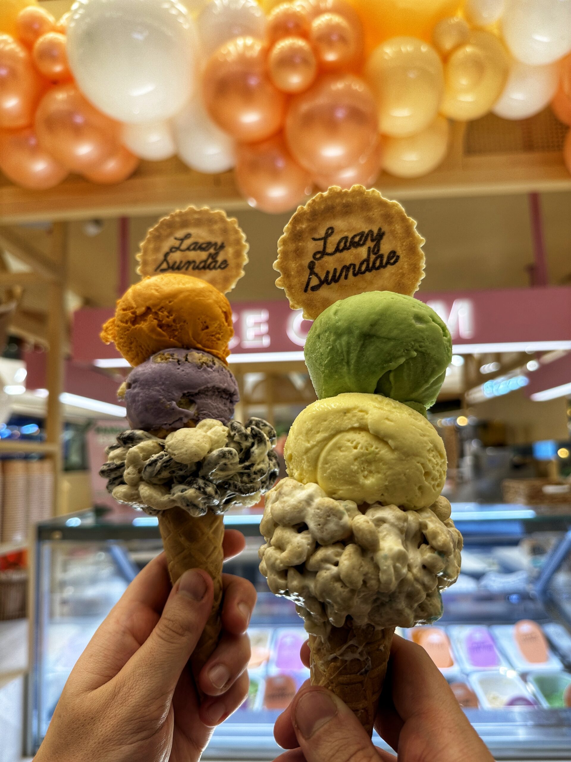 Lazy Sundae has opened a new ice cream parlour in the Manchester Arndale. Credit: The Manc Group