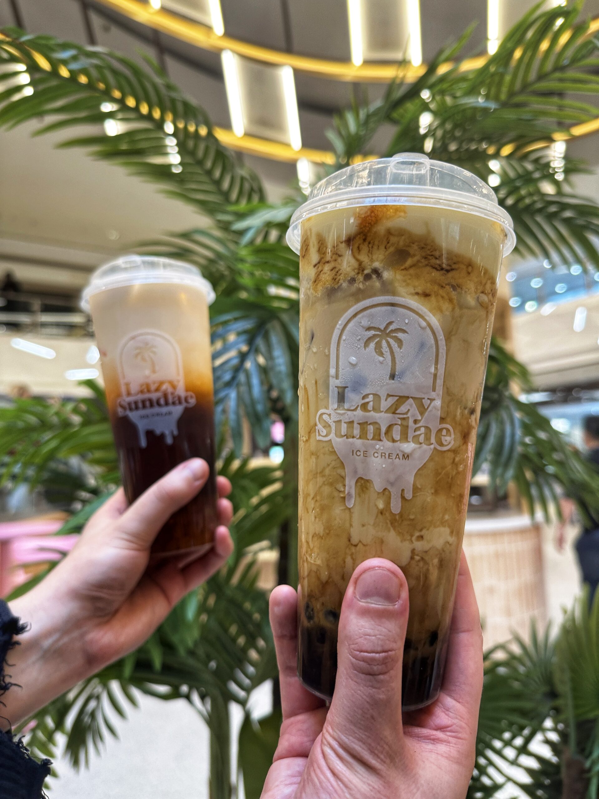Lazy Sundae has opened a new ice cream parlour in the Manchester Arndale serving bubble and milk teas