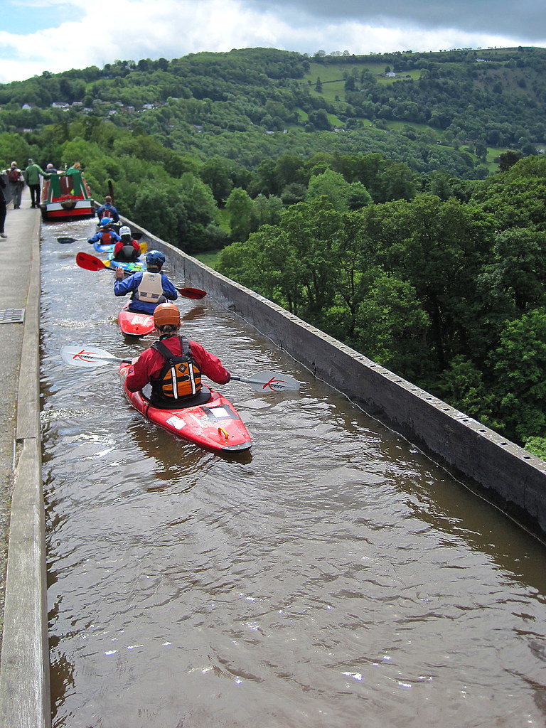 Pontcysyllte Aqueduct an hour from Manchester has been named the most captivating UNESCO World Heritage site in the world