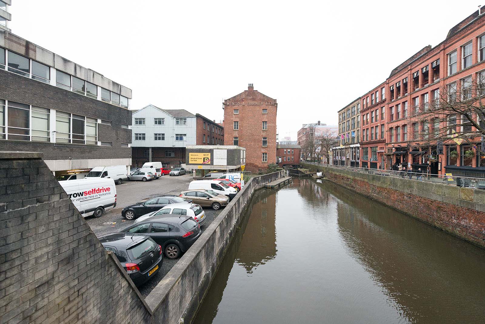 The view of Kampus from Minshull Street