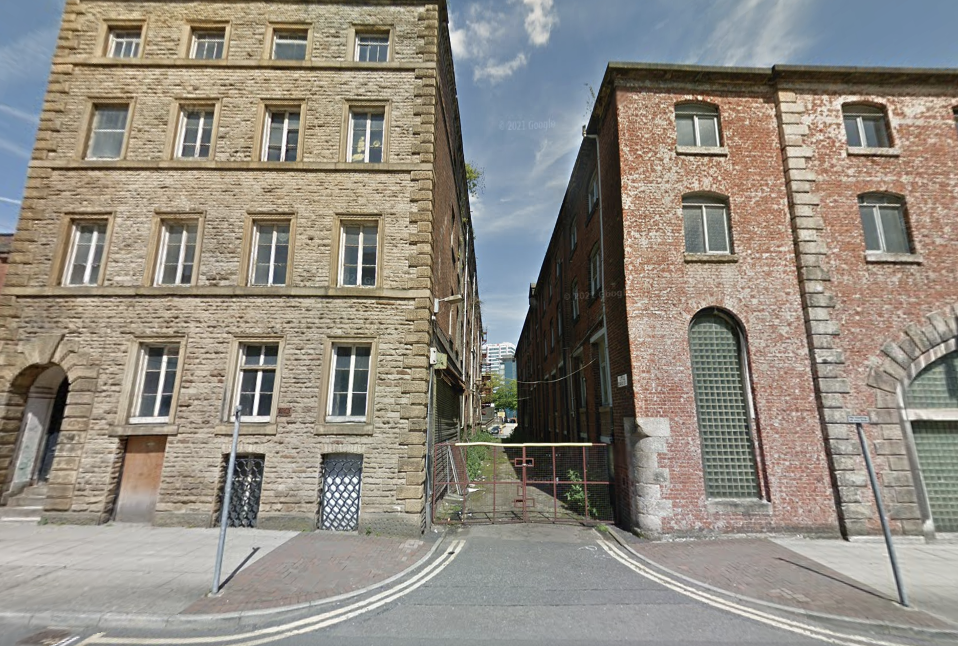 Little David Street before Kampus moved in. Credit: Google Maps