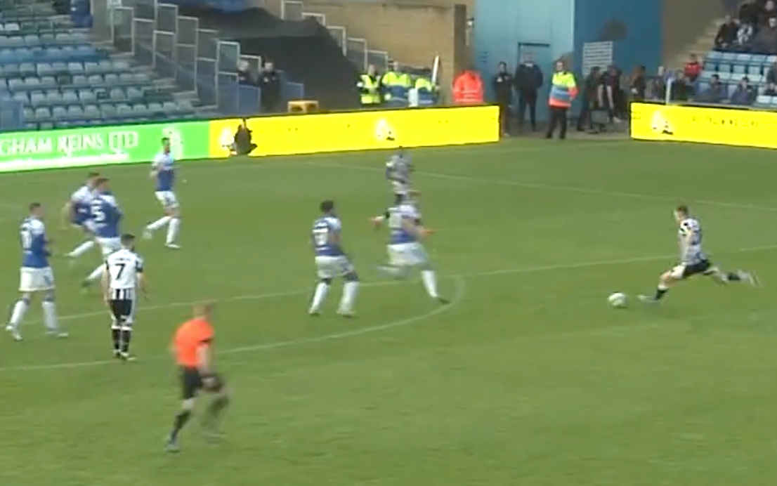 Lou Macari grandson scores screamer Notts County goal