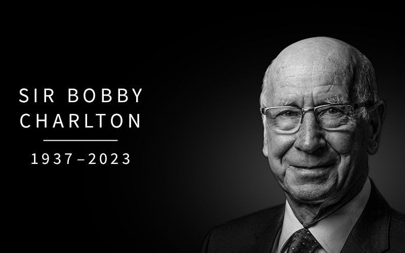 Man City apologise for fan chants about Sir Bobby Charlton death