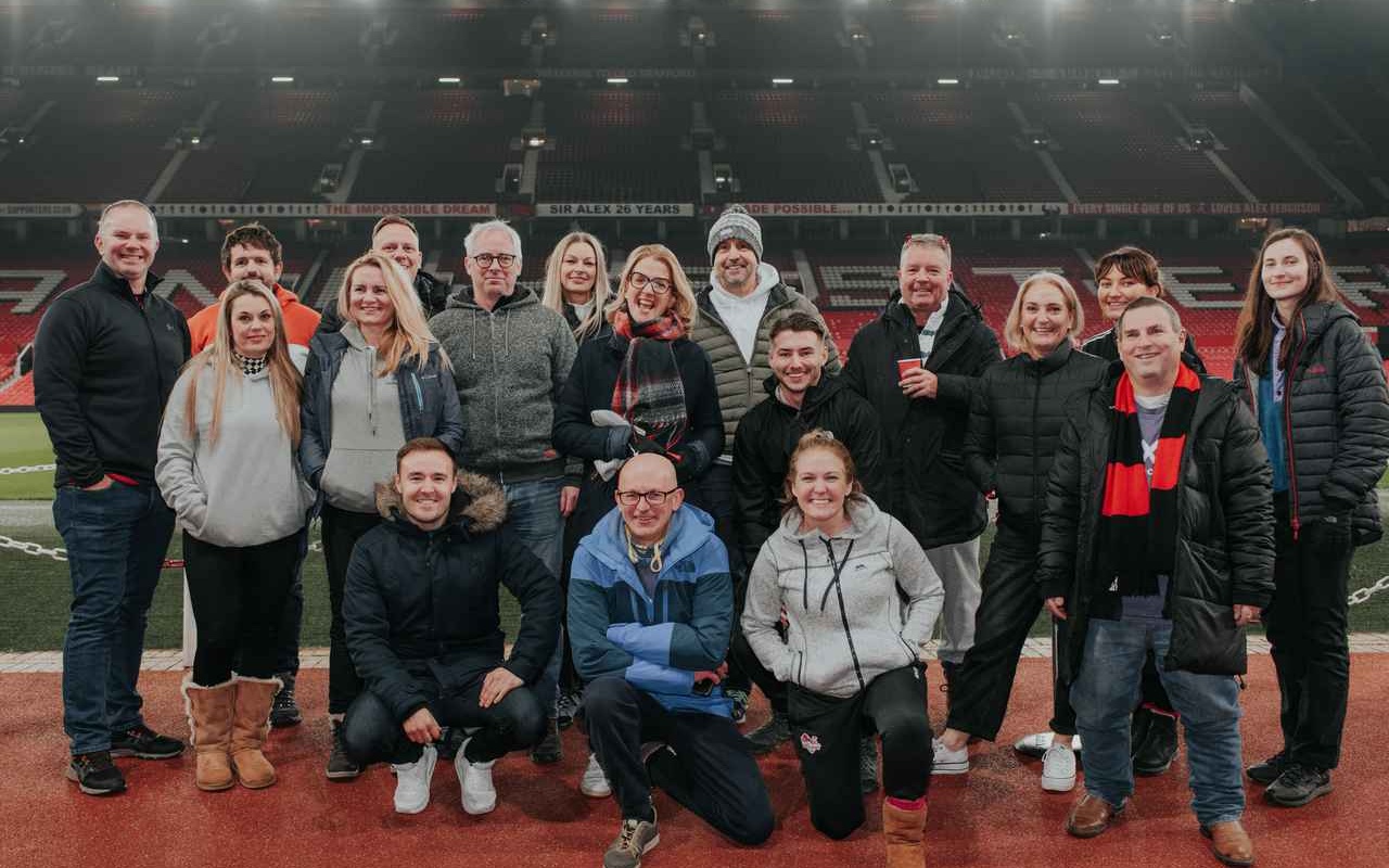Old Trafford Stadium Sleepout for charity