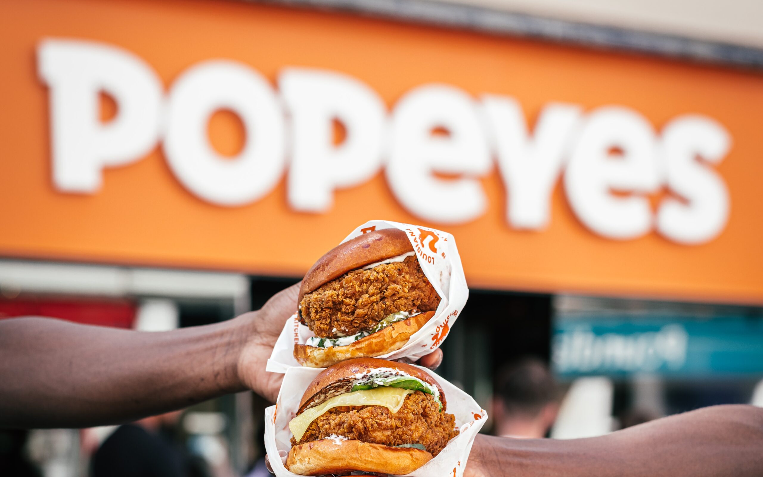 Popeyes Manchester free chicken sandwiches