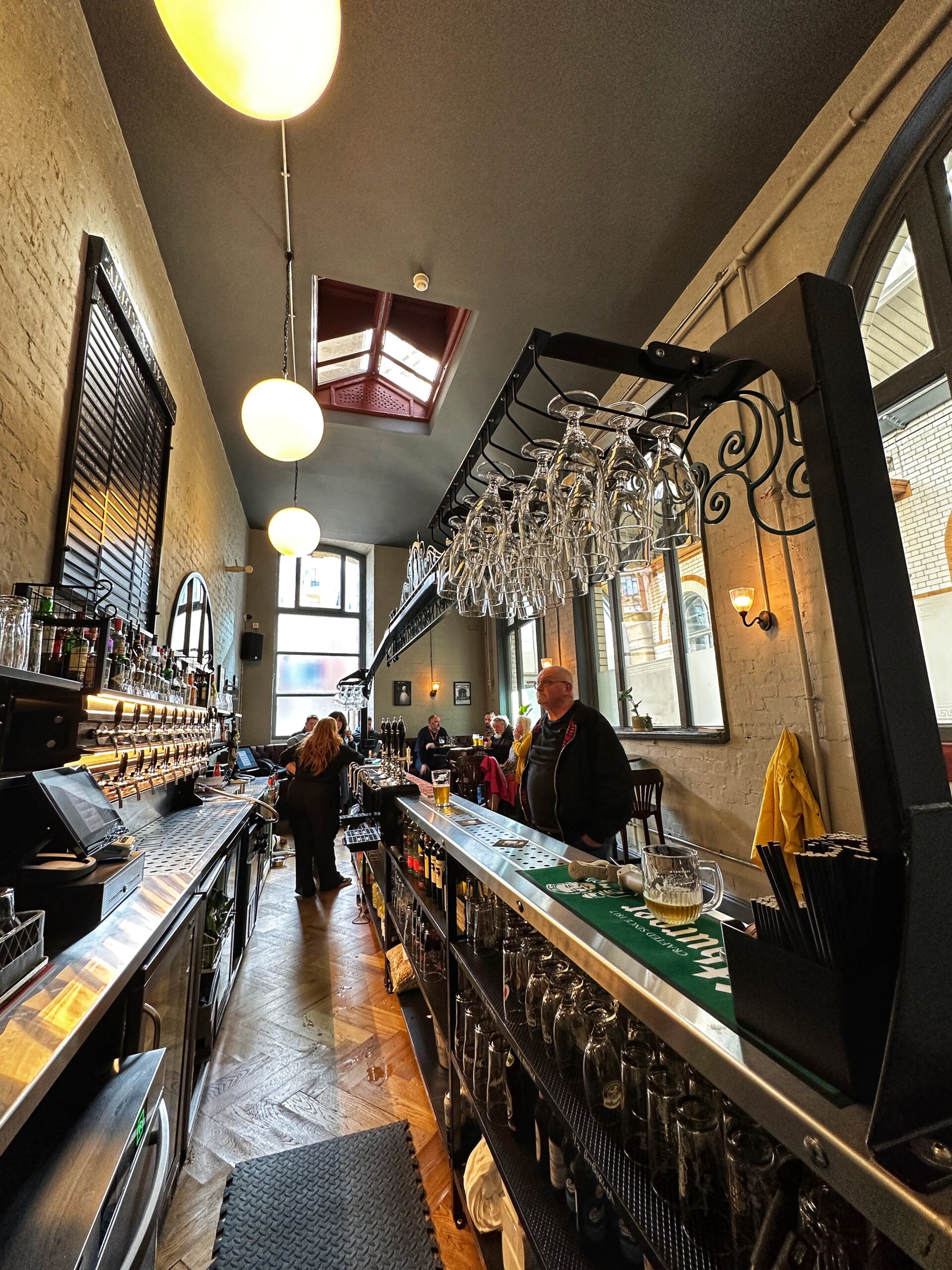 The Victoria Tap is a micro pub a stone's throw from the Manchester Christmas Markets
