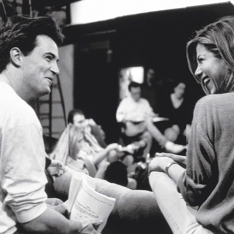 Jennifer Aniston has shared a tribute to Friends co-star Matthew Perry. Credit: Instagram