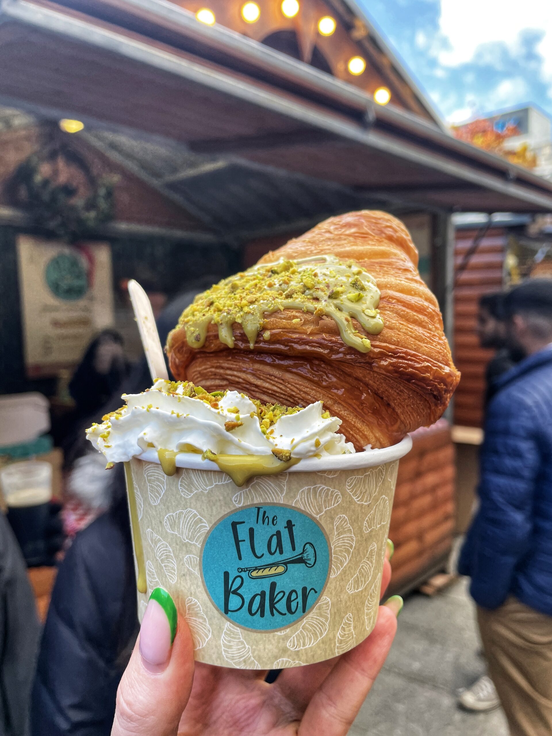 The Flat Baker at the Manchester Christmas Markets 2023