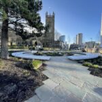 The Glade of Light memorial honours the lives lost in the Manchester Arena attack