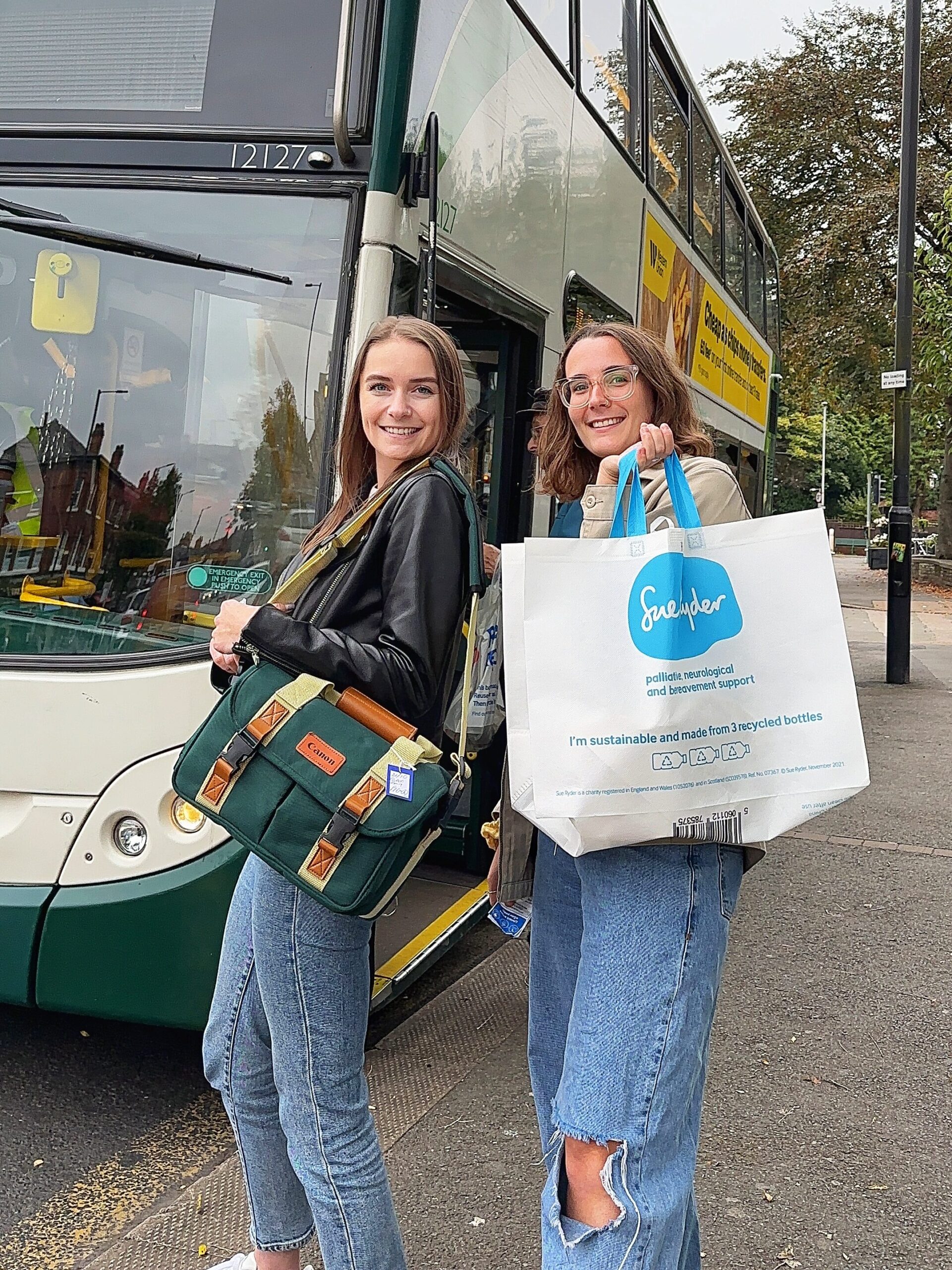 Discovering the best Greater Manchester charity shops by Stagecoach bus.