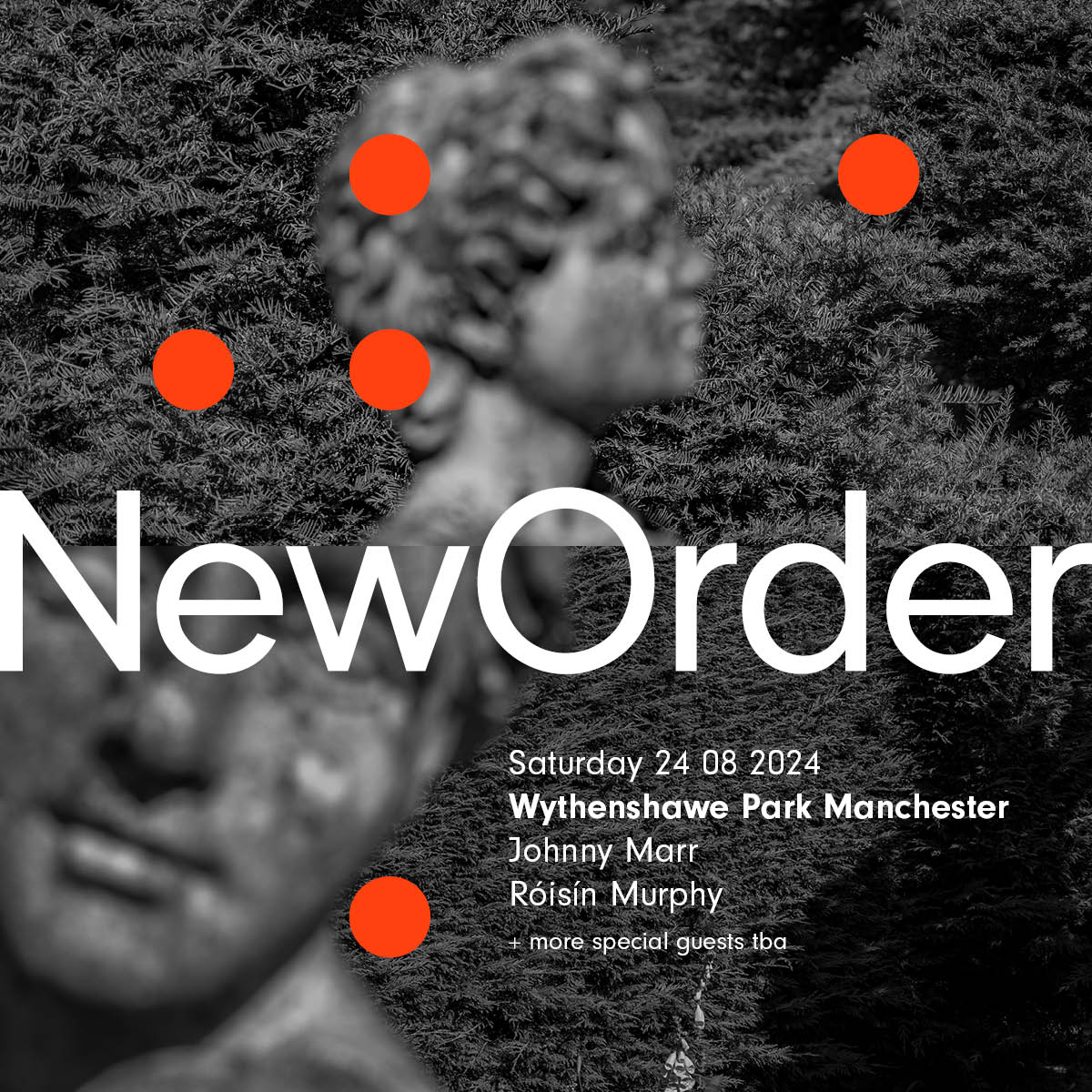 New Order have announced a huge Wythenshawe Park gig.