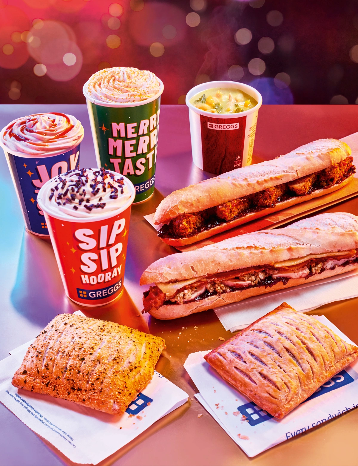 Greggs is giving away free breakfasts and hot drinks over