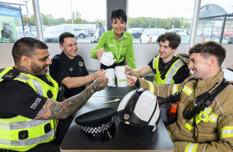 Free hot drinks for emergency responders in Asda this winter