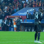 Andre Onana's reaction at full-time after Galatasaray mistake