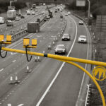 Speed cameras on motorway